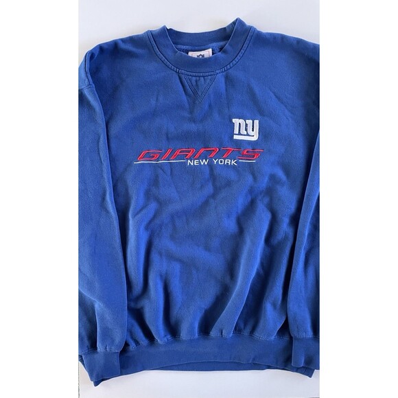 XL Vintage 90’s NFL New York Giants Embroidered Sweatshirt - Picture 1 of 6